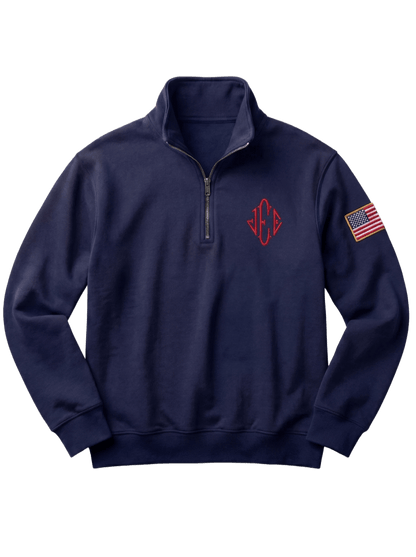 "EPSTEIN" QUARTER-ZIP