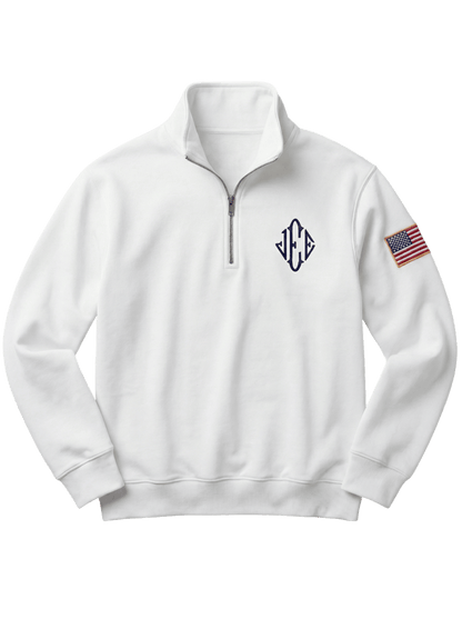 "EPSTEIN" QUARTER-ZIP